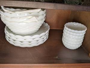 (10) Large Serving Trays, Relish Di...