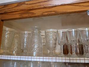 Crystal Glasses See Photos...