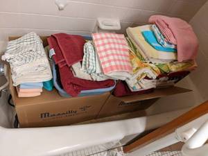 2 large boxes of various bathroom a...