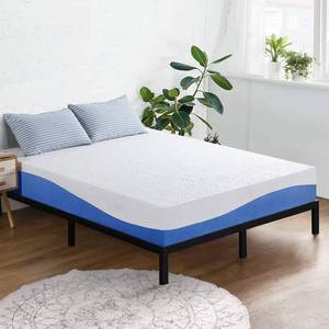 lot 102 image: Olee Sleep Aquarius 10-Inch Queen Size Memory Foam Mattress Model 10FM01Q