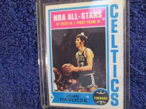12. 1974-75 Topps John Havlicek Car...