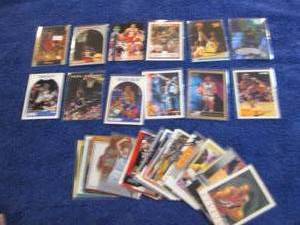 13. 40 Basketball Star Cards...