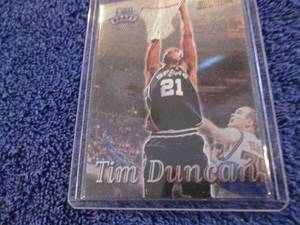 15. Tim Duncan Rookie Card...