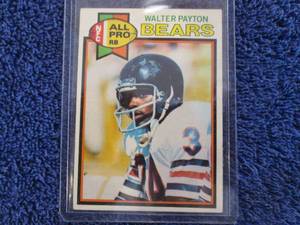 24. 1979 Topps Walter Payton Card...