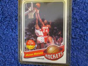 31. 1979-80 Topps Moses Malone Card...