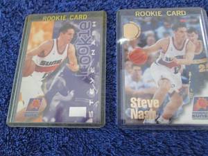 53. 2 Steve Nash Rookie Cards...