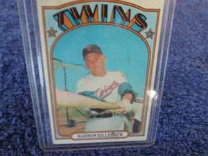 57. 1972 Topps Harmon Killebrew Car...