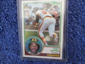 59. 1983 Topps Tony Gwynn Rookie Ca...