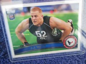 64. 2011 J.J Watt Topps Rookie Card...