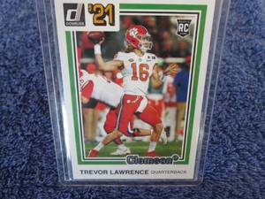 79. 2021 Donruss Trevor Lawrence Ro...