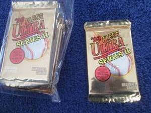 87.8 1993 Fleer Ultra Series 2 Pack...