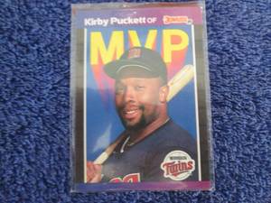 92. Kirby Puckett Cards...