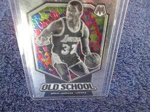 101. 2019 Mosaic Magic Johnson Card...