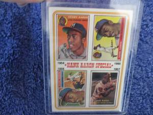 109. 1974 Topps Hank Aaron Card...