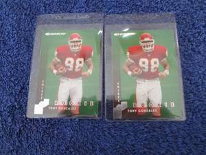 114. 2-1997 Tony Gonzalez Donruss R...