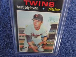 123. 1971 Topps Bert Blyleven Rooki...