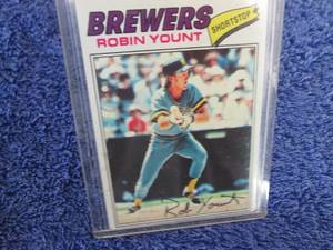 127. 1977 Topps Robin Yount Card...