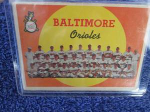 129. 1959 Topps Baltimore Orioles T...