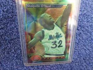 142. Topps Finest Shaquille ONeal Card