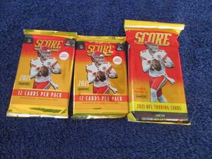 149. 2021 Score Football Packs...