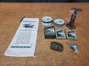 Remington Playing Cards, Corkscrew, Mallard Drink Coasters, Federal Belt Buckle and More