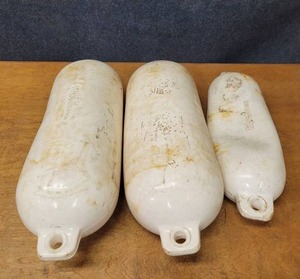 Lot of (3) Boat Bumpers - (2) are 28 Length and (1) is 22 Length