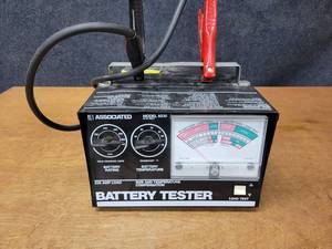 6V  12V Battery Tester - Associated Model 6030 - Works good per consignor