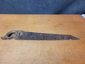 Antique Hand Saw - About 36 Long - NO SHIPPING