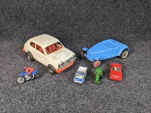 Lot of Toy Cars - Includes Buddy L, Tootsietoy, Strombecker, and More