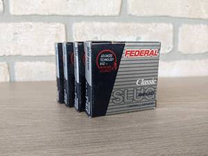 lot 259 image: 20 Rounds 410 Ga. Federal Hollow Point Rifled Slug Shotgun Shells