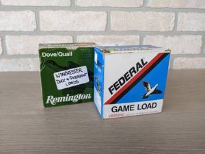 lot 212 image: 39 Rounds 12 Ga. Federal & Winchester Game Load Shotgun Shells