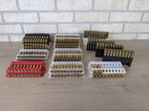 lot 268 image: 300 Rounds of Misc. Brass Casings from St. James Gun Club Firing Range