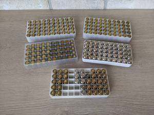 lot 281 image: 240 Rounds of 357 Sig Shell Casings from St. James Gun Club Firing Range