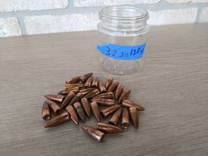 lot 254 image: Approximately 30  .311 120 Grain Bullets