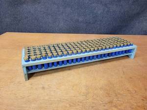 lot 29 image: (150) Peters Remington 12 Gauge Shells in Rack - Shells are Empty