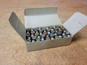 lot 35 image: Lot of (49) .45 Caliber Cartridges  Ammunition