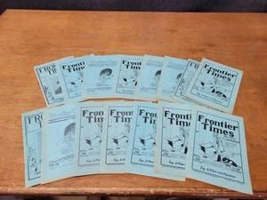 lot 42 image: Lot of (15) 1926 & 1927 Frontier Times Magazine