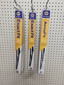 lot 110 image: (10) NAPA ExactFit 12 Windshield Wiper Blades - Part No. 60-012-2 & 60-012-F