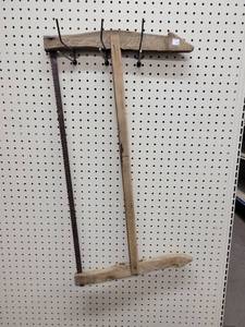 lot 119 image: Antique Bucksaw