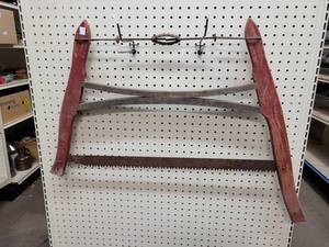 lot 120 image: Antique Bucksaw