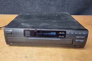lot 156 image: Vintage Kenwood 5-Disc CD Changer w Remote - Model CD-204 - Unit Powers On
