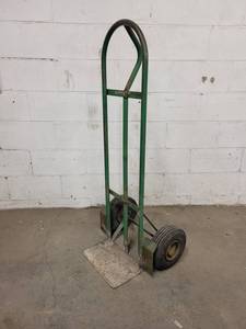 lot 162 image: 2-Wheel Pneumatic Dolly  Cart - NO SHIPPING