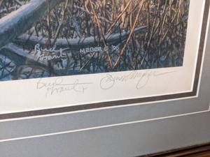 lot 10 image: Shoulda Been There Signed Print by Bud Grant and James A. Meger
