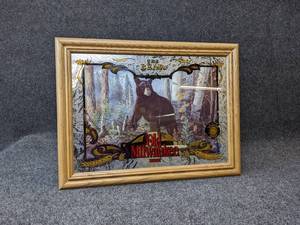 lot 53 image: Old Milwaukee Wildlife Series Mirror - #8, The Bear