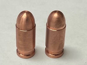Lot Of (2) SilverTowne 1oz Copper Bullets