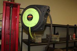 lot 37 image: Legacy Flexilla 30 Hose Reel with Hose