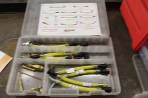 lot 76 image: FIC440 Fuel Injection Cleaner Adapter Kit  with Case