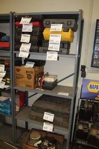 lot 122 image: Metal Storage Rack 5-tier