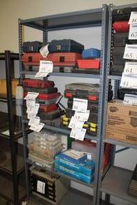 lot 123 image: Metal Storage Rack 5-tier