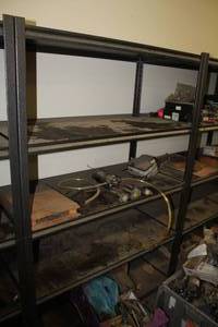lot 126 image: MetalComposite Storage Rack 4-tier